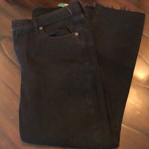 ⭐️Gap for good vintage slim mid-rise distressed hem classic pocket jeans